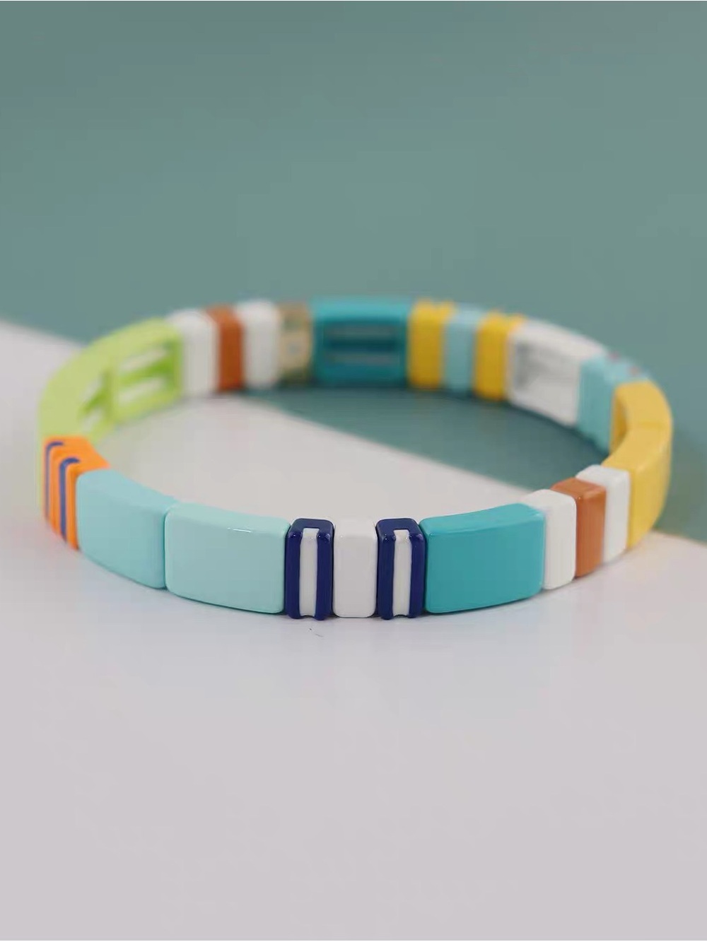 Roxanne Assoulin - Rainbow Brite Bit X Bit Colorful Stretch Bracelet